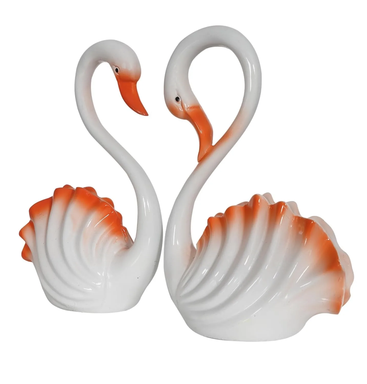 Romantic Swan Couple Showpiece for Home Decor view 3