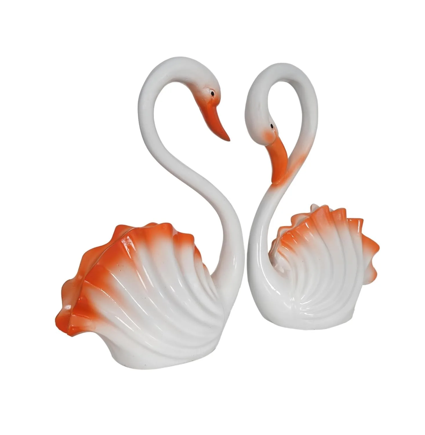 Romantic Swan Couple Showpiece for Home Decor view 4