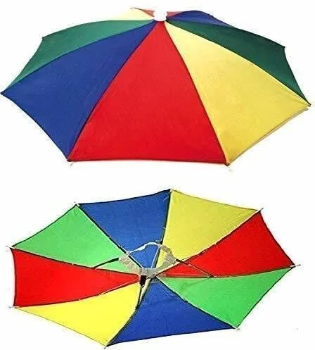 Ahina Compact Folding Umbrella Hat – Portable Hands-Free Protection Gear view 3
