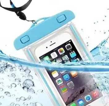 All Smart Phone Waterproof Plastic Pouch (Black) view 3
