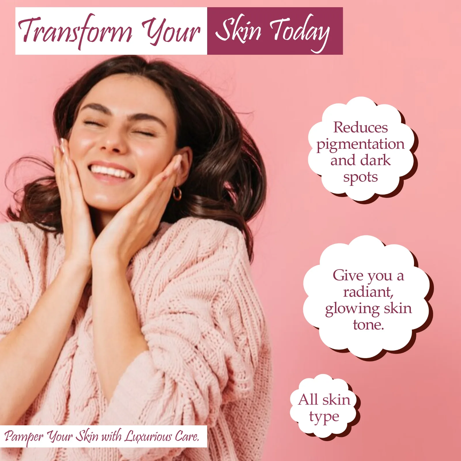 Pink Root Bridal Rose Facial Kit for Women | Glowing & Shining Skin | Enhances Natural Glow | Suitable for All Skin view 2