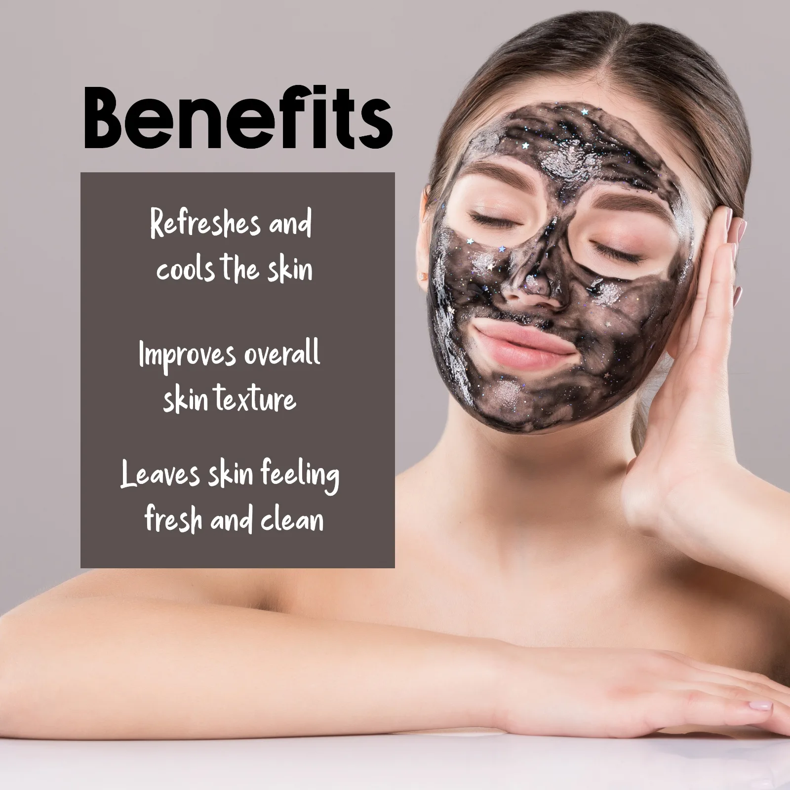 Pink Root Charcoal Skin Purifying Gel 100ml for Oil Control, Pore Tightening, Fresh, Clear, and Healthy Glowing Skin view 2