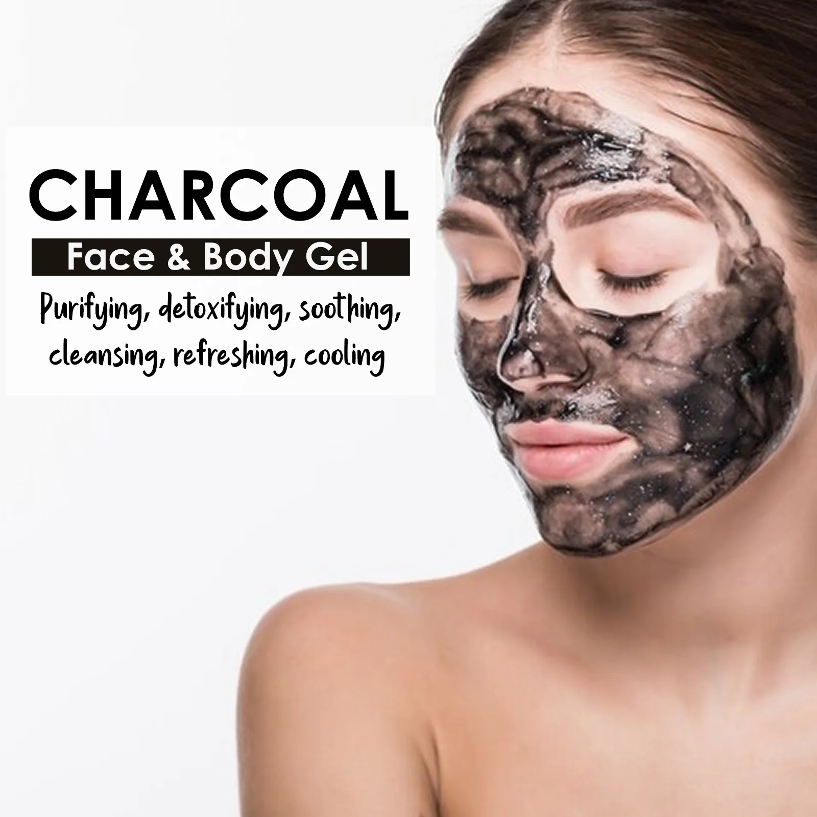 Pink Root Charcoal Skin Purifying Gel 100ml for Oil Control, Pore Tightening, Fresh, Clear, and Healthy Glowing Skin view 4