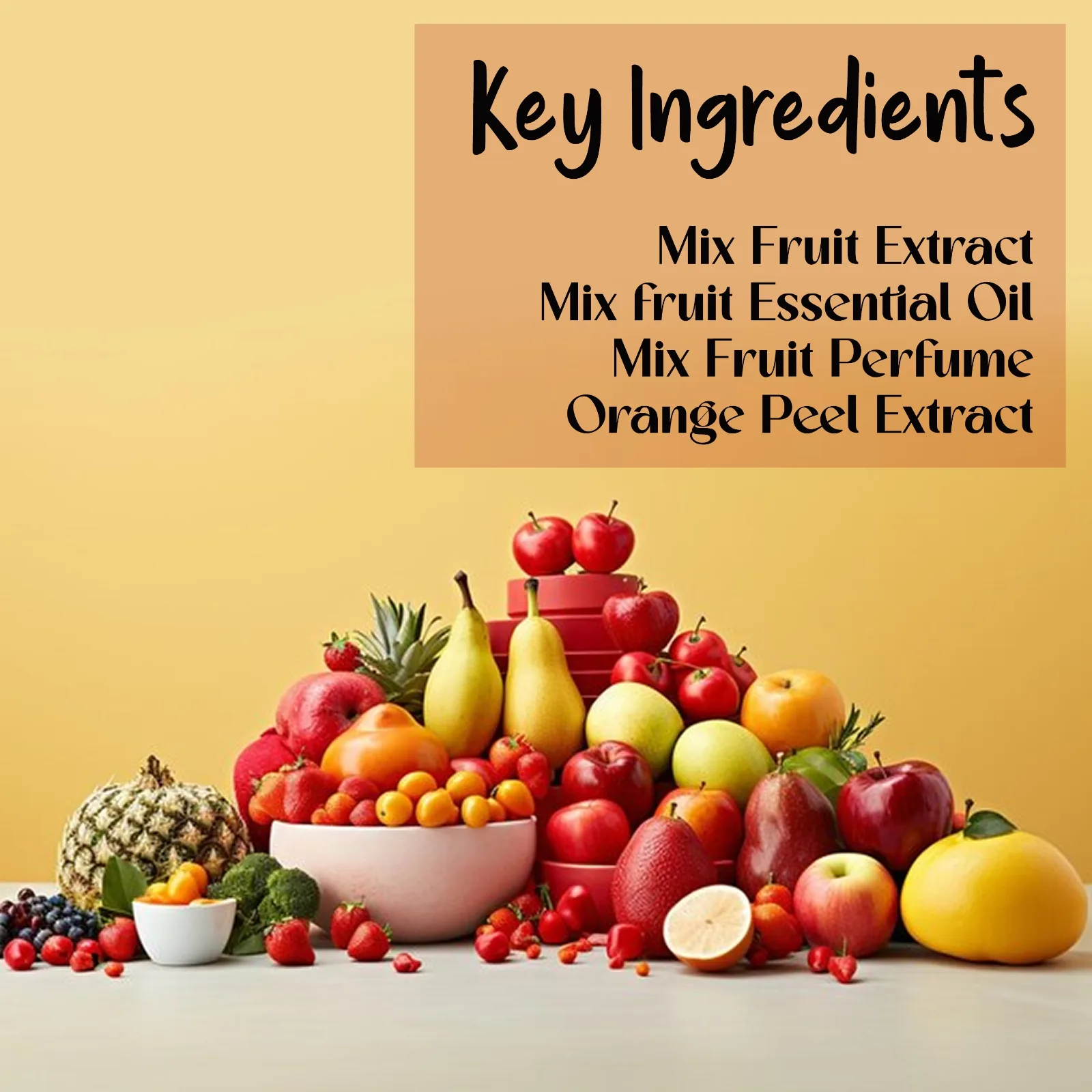 Pink Root Mix Fruit Scrub 100ml, Enriched with Vitamin E, Aloe Vera Extract for Removing dead cells & Nourishing Skin view 2