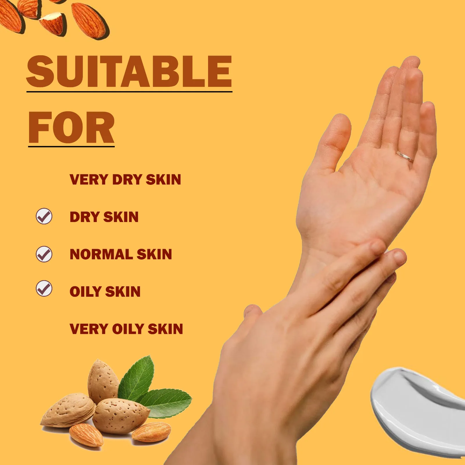 Pink Root Honey Almond Body Lotion - hydrating & moisturizing, protects and nourishes your skin (400ml) view 5