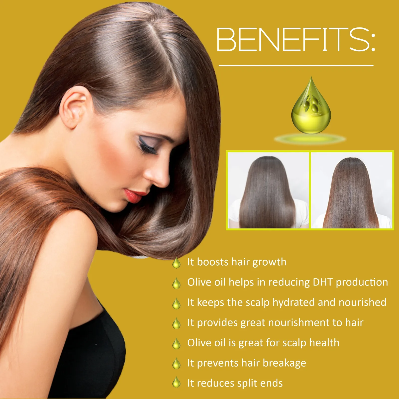 Pink Root Pure Olive Oil - Virgin & Cold Pressed Oil for Hair & Skin - Prevents Hair Loss Hair Oil  (100 ml) view 2