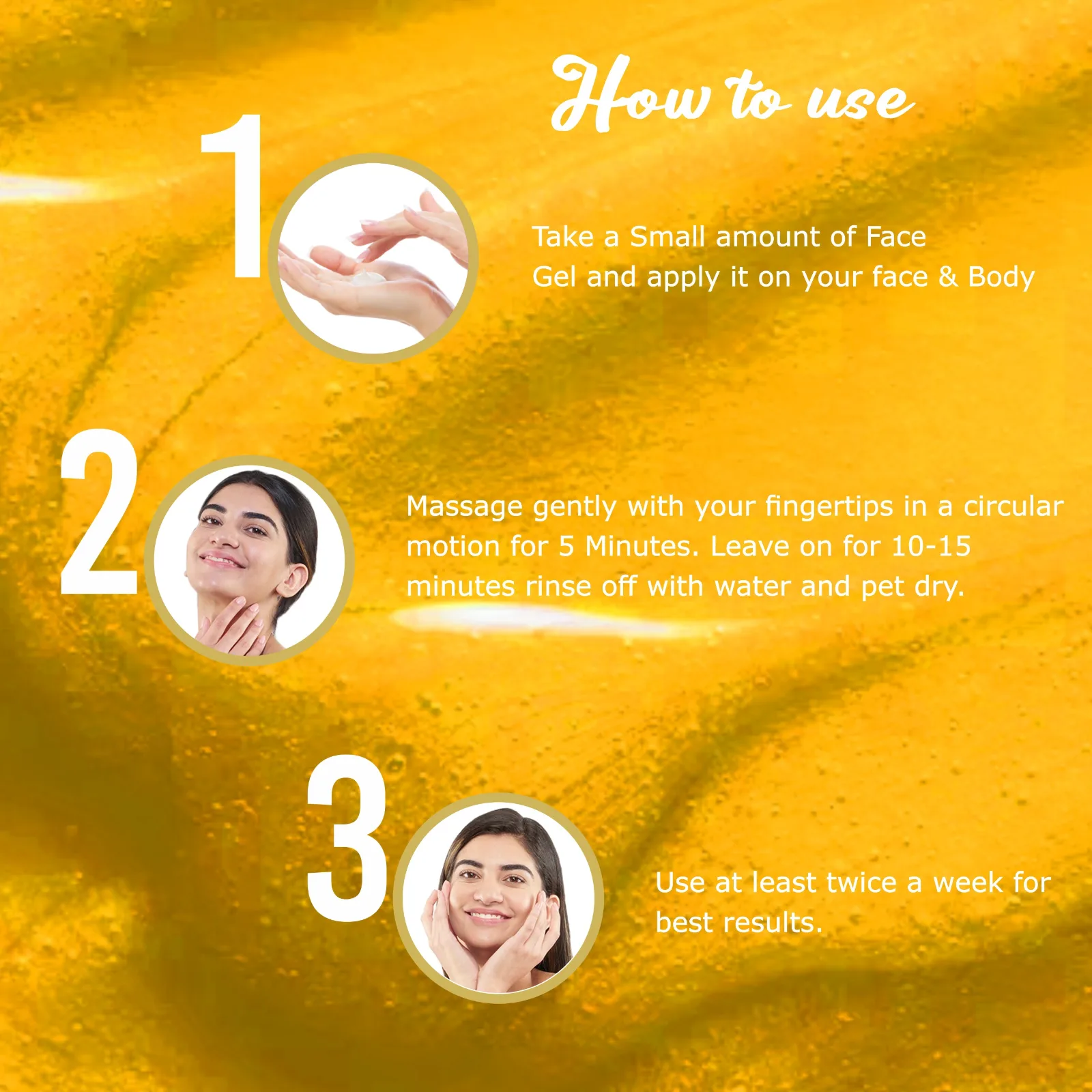 Pink Root Potato Face & Body Massage Gel 100ml for relief to sun-damaged skin,brightens skin tone (100 g) view 2