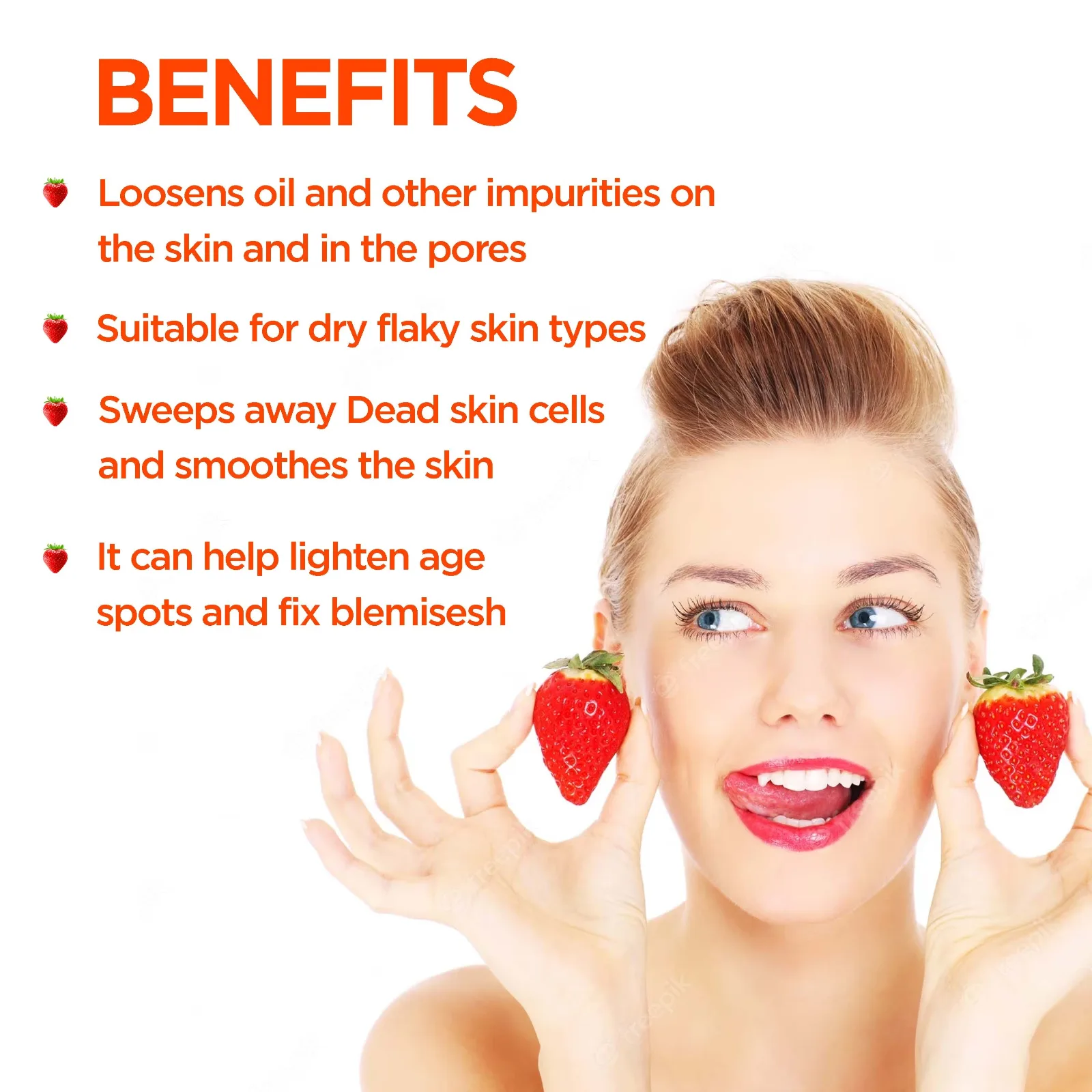 Pink Root Strawberry Face Wash 100ml - brightens complexion, reduces oil &  revitalizes skin. view 2