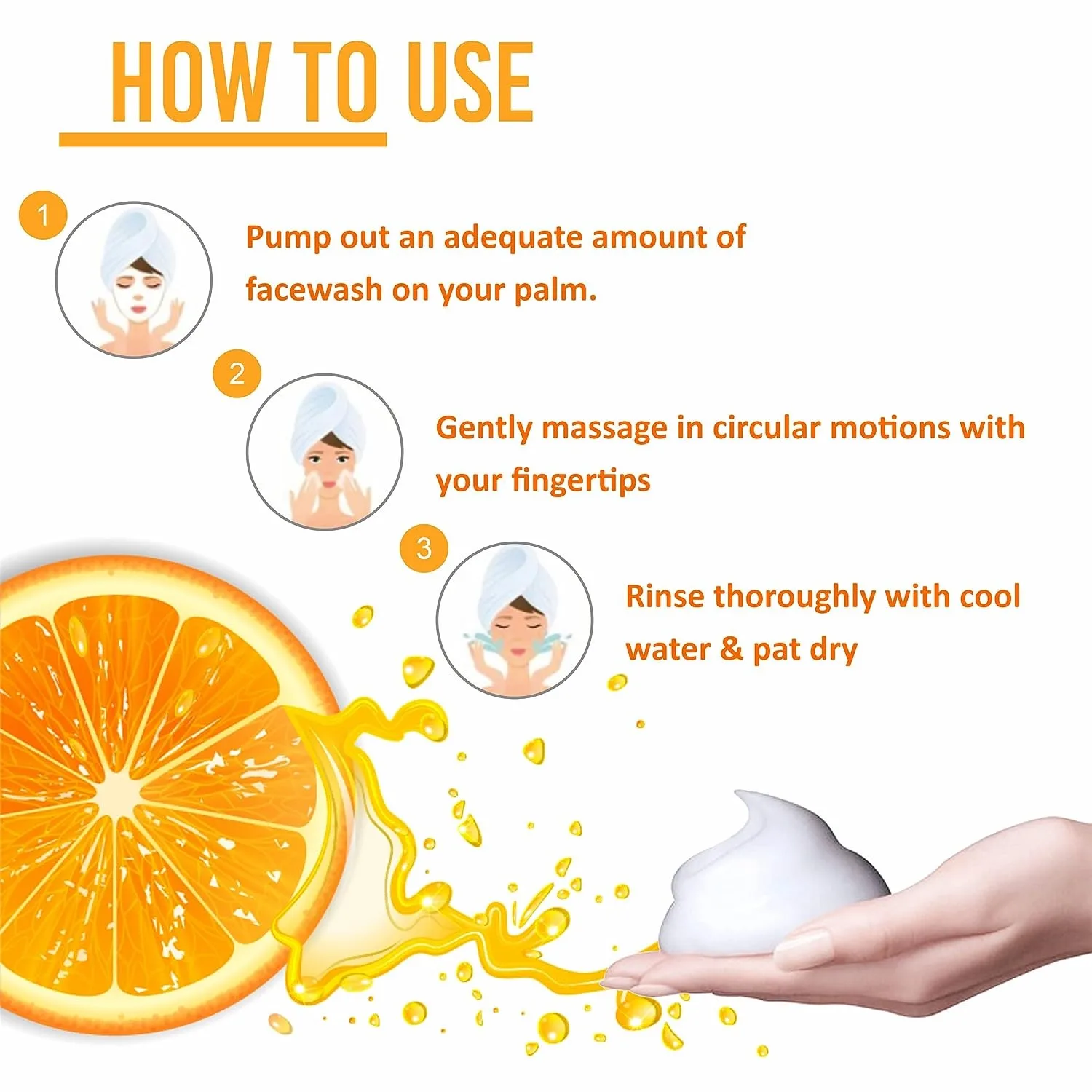 Pink Root Vitamin C Foaming Face Wash 150ml,  For Oil Control, Hydration, Brightening, Pore Cleansing, Detan, Pigmentation, Blemishes, Acne view 5